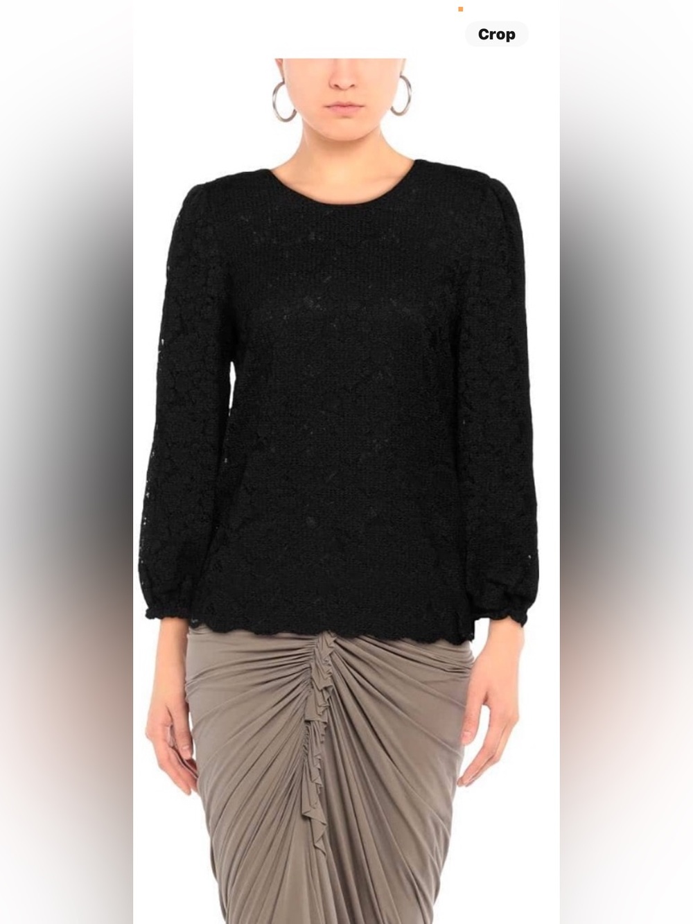 DOLCE & GABBANA LACE BLOUSE